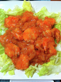 油で揚げない ぷりぷり海老チリ-レシピのメイン写真