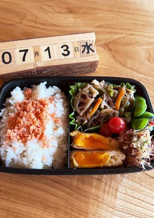 2022.7/13 中学生男子お弁当-レシピのメイン写真