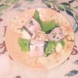 長芋のベーコンと海苔と青紫蘇とチーズ巻き