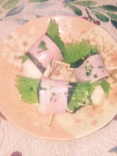 長芋のベーコンと海苔と青紫蘇とチーズ巻き-レシピのメイン写真