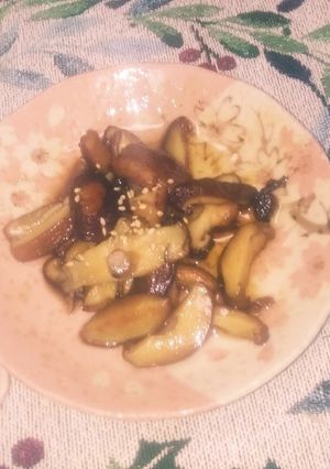 スライス椎茸の甘辛炒め-レシピのメイン写真