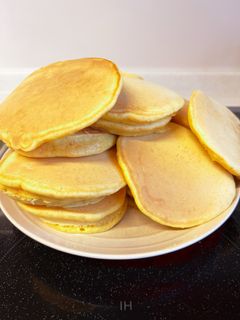 忙しい朝に!子ども喜ぶ栄養ホットケーキ-レシピのメイン写真