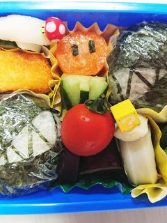 5歳児☆マリオ弁当-レシピのメイン写真