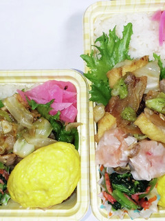 【夫婦弁当240】豚肉と油揚げの炒めたん-レシピのメイン写真