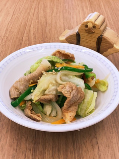 【大崎市】豚肉のプルコギ【学校給食】-レシピのメイン写真