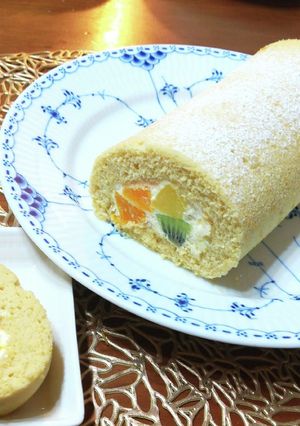 米粉のロールケーキ　グルテンフリー-レシピのメイン写真