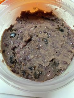 炊飯器で柔らか茹で小豆(デーツ餡子)-レシピのメイン写真