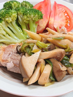たっぷりキノコのポークソテー-レシピのメイン写真