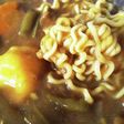 サリ麺でカレーラーメン