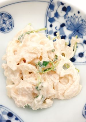 れんこんたらこマヨあえ-レシピのメイン写真