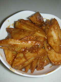 れんこんの味噌炒め煮-レシピのメイン写真