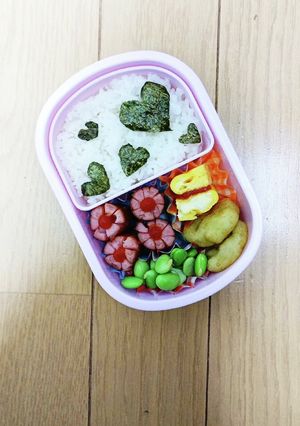 お弁当 双子 記録用⑹ 今日は一人-レシピのメイン写真