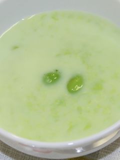 枝豆のポタージュ-レシピのメイン写真