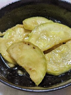 丸ズッキーニのポン酢生姜焼き-レシピのメイン写真