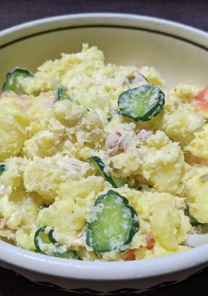 粉山椒ポテトサラダ-レシピのメイン写真