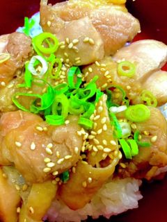 鳥丼-レシピのメイン写真