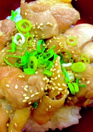 鳥丼-レシピのメイン写真