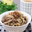 我が家の定番♪牛そぼろ丼