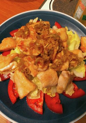 鶏むね肉の油淋鶏-レシピのメイン写真