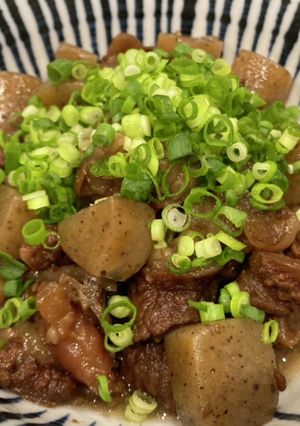 すじこん(牛すじとこんにゃくの煮込み)-レシピのメイン写真