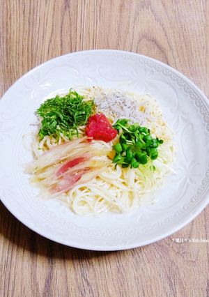 ＊香味野菜のぶっかけそうめん＊-レシピのメイン写真