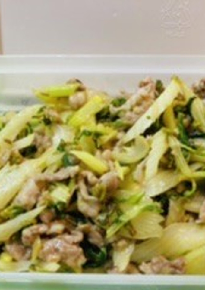 ＊作り置き・豚こまとセロリのクミン炒め＊-レシピのメイン写真