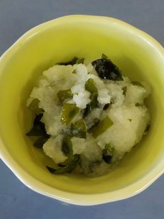 生わかめのおろし酢-レシピのメイン写真