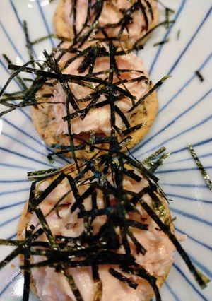 明太クリームチーズ♪クラッカー乗せ☆-レシピのメイン写真