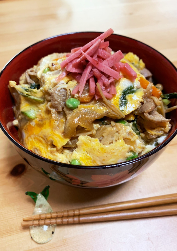 豚野菜の玉子とじ-レシピのメイン写真