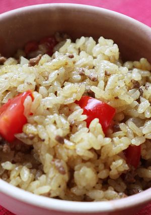 簡単カレーの炊き込みご飯-レシピのメイン写真