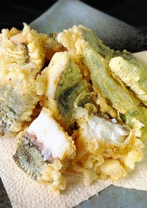 簡単ウメイロの天ぷら-レシピのメイン写真