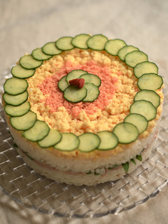 華やか!お寿司ケーキ〜SushiCake-レシピのメイン写真