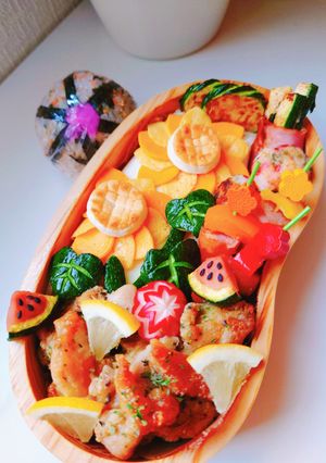 女子学生のお弁当（2022.7.14）-レシピのメイン写真