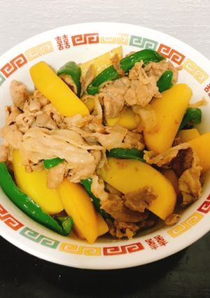トンジャガピーの醤油炒め-レシピのメイン写真
