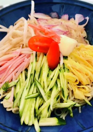 つめたい麺にのせるとバエル具材-レシピのメイン写真