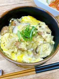 やきとり缶アレンジ 親子丼-レシピのメイン写真
