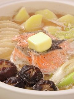 バター香るミルク石狩鍋-レシピのメイン写真