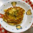 豆腐と納豆のお好み焼き