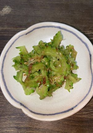 ゴーヤの胡麻和え-レシピのメイン写真