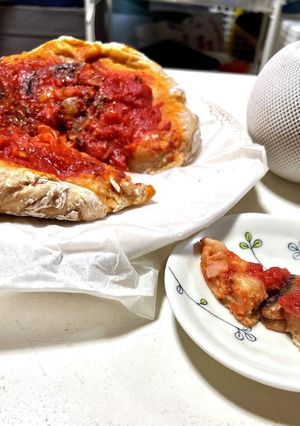 簡単！全粒粉でベーコンきのこのマリナーラ-レシピのメイン写真