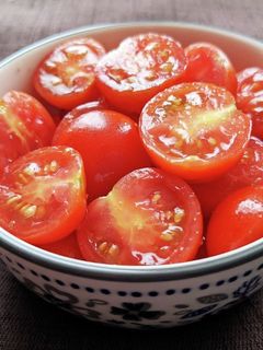 ミニトマトの粉山椒マリネ-レシピのメイン写真
