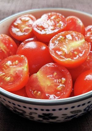 ミニトマトの粉山椒マリネ-レシピのメイン写真