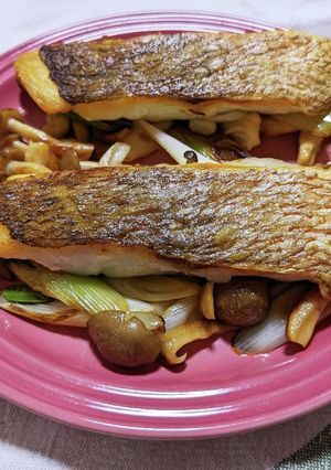 真鯛のポワレ✱粉山椒バター風味-レシピのメイン写真
