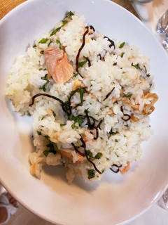 高タンパク!鮭はらすの簡単混ぜご飯-レシピのメイン写真
