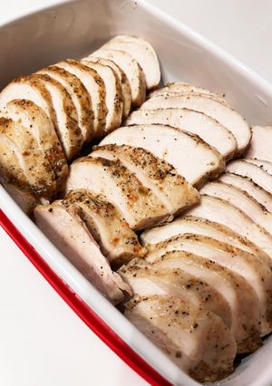 鶏胸肉で簡単サラダチキン-レシピのメイン写真