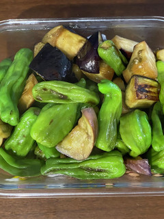 チャーシューの煮汁を活用!夏野菜のお浸し-レシピのメイン写真