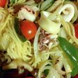 パエリア風焼きそば(◍•ᴗ•◍)!