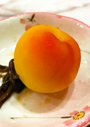 追熟梅の塩昆布浅漬け-レシピのメイン写真