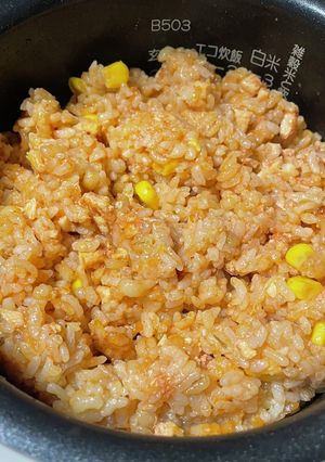 炊飯器でケチャップライス-レシピのメイン写真