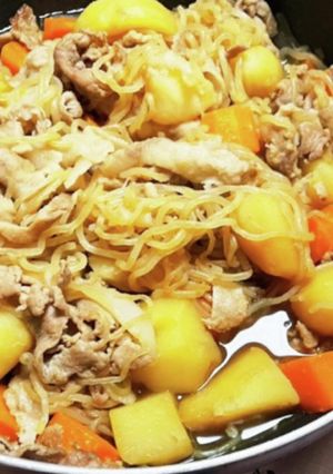 フライパンで!簡単肉じゃが-レシピのメイン写真